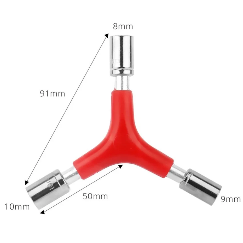 Y Shape Bike Allen Wrench Outside Hexagon Wrenches 8mm 9mm 10mm Bicycle