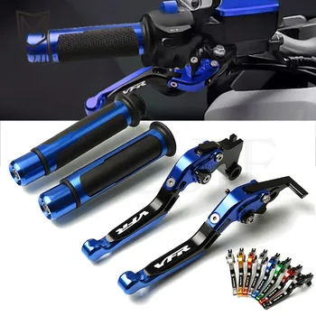 

For Honda VFR750 FH-FV VFR 750 1987-1997 1988 1989 1990 1991 1992 Motorcycle CNC Adjustable Brake Clutch Lever Handle Grips Set