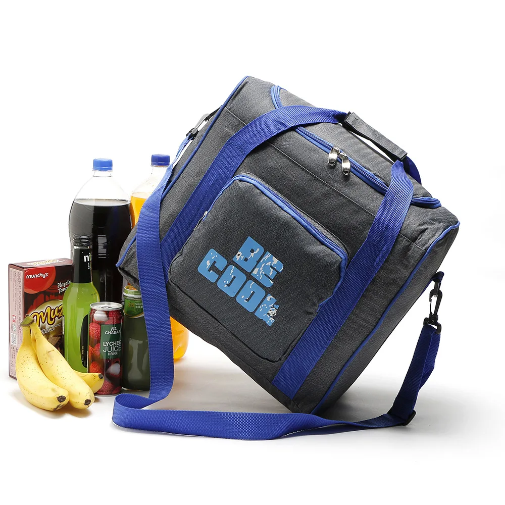New High quality thermal cooler bags shoulder bag vehicle insulation bag food storage cool ice