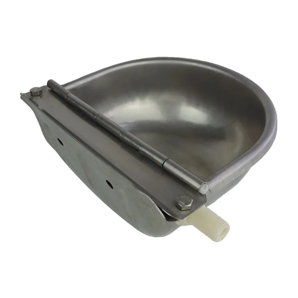 Stainless Steel Cow Cattle Water Bowl Cattle Supply Drinking Bowl Float Ball Feeder Automatic With Pipe Outlet Livestock Tool Stainless Steel Cow Cattle Water Bowl Cattle Supply Drinking Bowl Float Ball Feeder Automatic With Pipe Outlet Livestock Tool