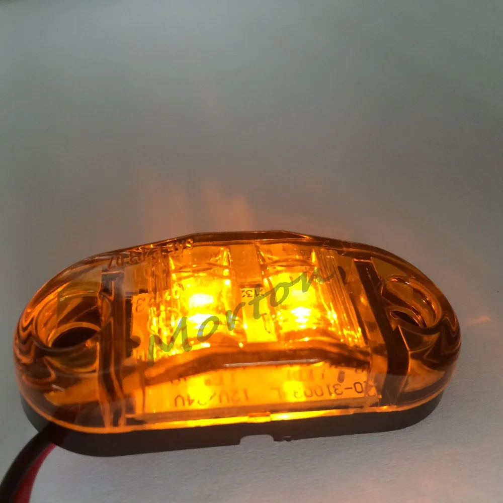 MT3130A - Yellow Truck Trailer Bus Car LED Side Maker Lamp | Автомобили и мотоциклы