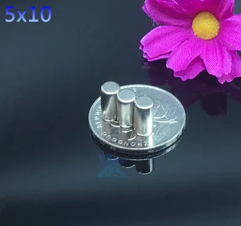 

100pcs Bulk Small Round NdFeB Neodymium Disc Magnets Dia 5mm x 10mm N35 Super Powerful Strong Rare Earth NdFeB Magnet 5*10