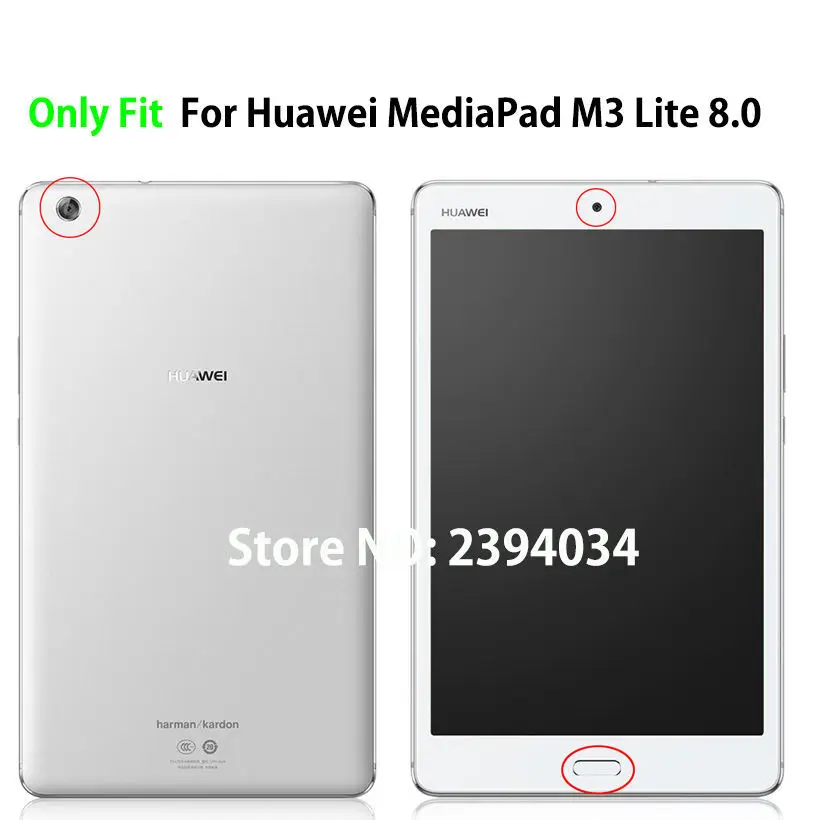 Чехол для huawei Mediapad M3 Lite, 8,0, CPN-L09, CPN-W09, CPN-AL00, 8 дюймов, детский чехол для планшета, чехол с рисунком из искусственной кожи