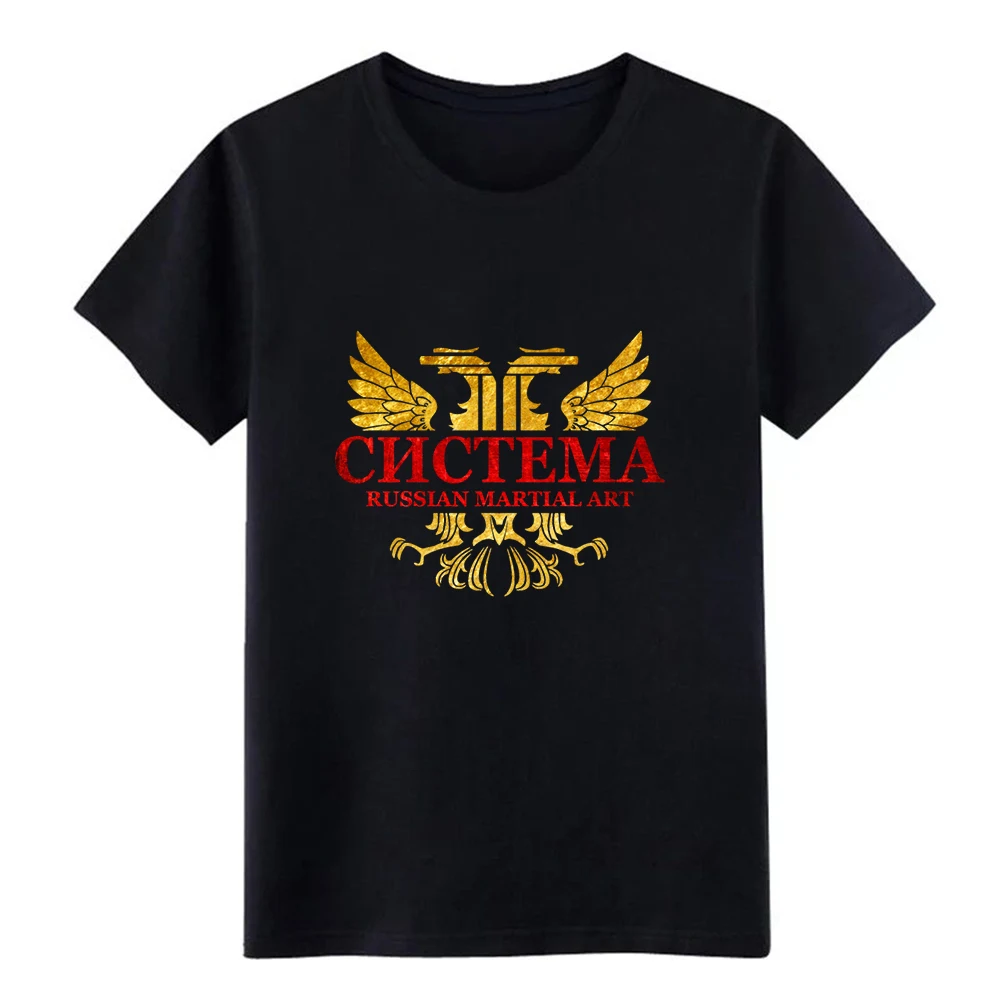 systema russian martial art fitted cottonpoly by next level t shirt personalized 100% cotton S-XXXL homme Spring Autumn | Мужская одежда
