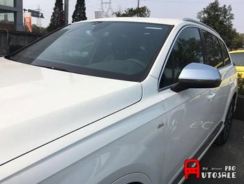 

NEW!ABS Matt Side Door Rearview Mirror Cover Trim 2pcs for Audi Q7 2016 2017