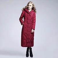 Зимние куртки на утином пуху, женское повседневное длинное пальто, парки, утепленная женская одежда, теплая верхняя одежда, высокое качество, WLF010