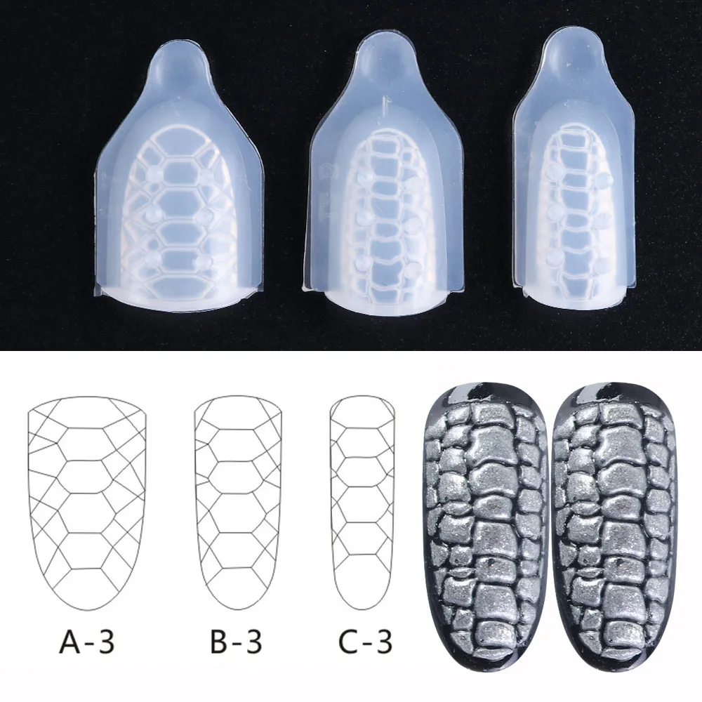 3 шт. силиконовый Стэмпер для ногтей трафарет цветок Форма для чеканки УФ гель лак резьба 3D маркировка шаблон дизайн ногтей инструмент украшения BE1021