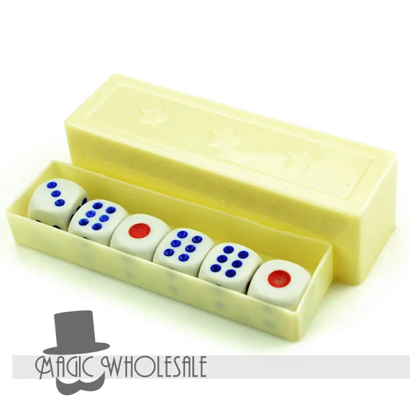 Super Dice Magic Tricks Free Shipping Easy Child Magia Trick Toysin