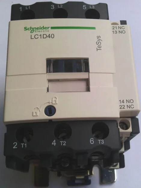 

LC1D40AF7C  LC1-D40AF7C  Contactor 40A AC 110V 3phase 50/60Hz New