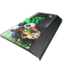 Cdragon-Joystick de metal para Arcade, controlador con cable USB para PC, Panel impreso, funda de material de Metal, tamaño grande