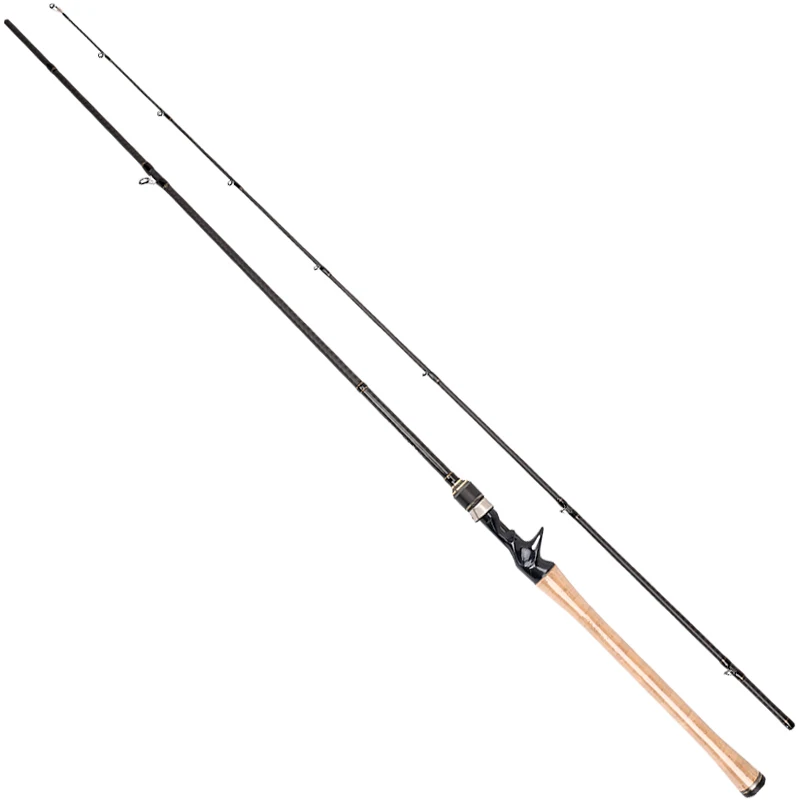 TSURINOYA PROFLEX II 702MHC 2,12 М MH power baitcasing Rod full FUJI аксессуары X-Cross carbon belt удочка - Цвет: Белый