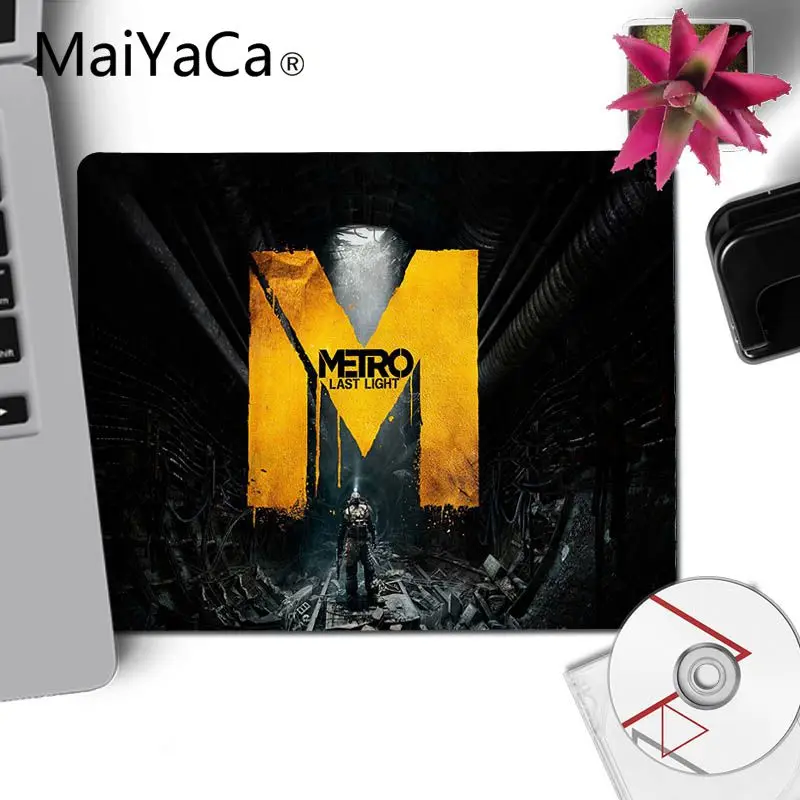 No Lock Edge18x22cm MaiYaCa Metro 2033 обои компьютерные игровые коврики для мыши Гладкий коврик для письма настольные компьютеры коврики игровой коврик для мыши Аниме Коврик для мыши - Цвет: No Lock Edge18x22cm