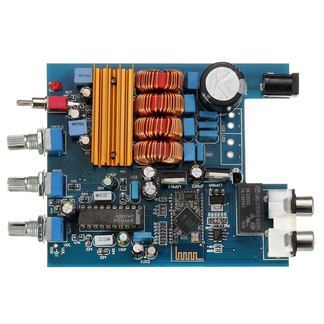 

TPA3116 2x50W Bluetooth 4.0 Audio Receiver HiFi Stereo Power Amplifier Board