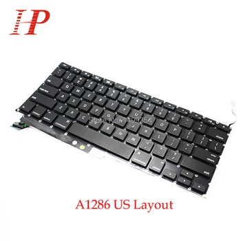 

Genuine A1286 US Keyboard With Backlight For Apple Macbook Pro 15'' A1286 Keyboard 2009-2012