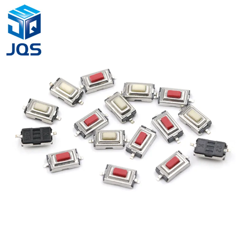 

100PCS SMD 3*6*2.5 MM Tactile Tact Push Button Micro Switch Momentary 2 Pins 3x6x2.5H For MP3 MP4