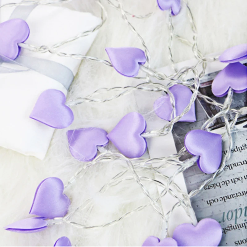 Led Love Heart Wedding String Fairy Light Christmas LED Fairy String Light Indoor Party Garden Garland Lighting And Decoration