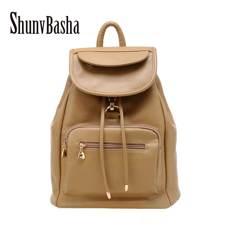 Women Leather Backpacks School Bags Travel Shoulder Bag Women Leather Backpacks School Bags Travel Shoulder Bag