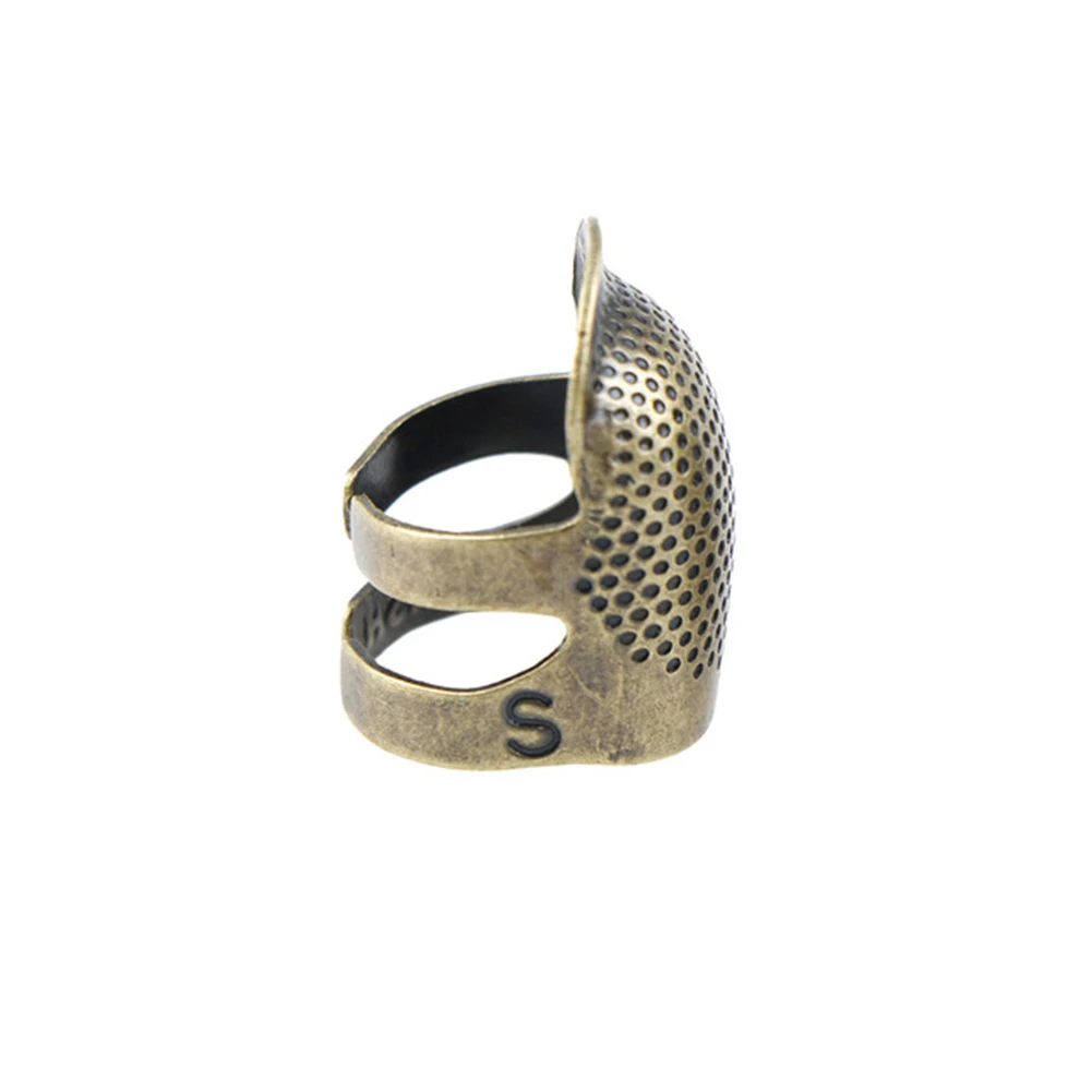 

Sewing Thimble Finger Protector Adjustable Finger Metal Shield Protector Pin Needles Sewing Tool Hot Sale