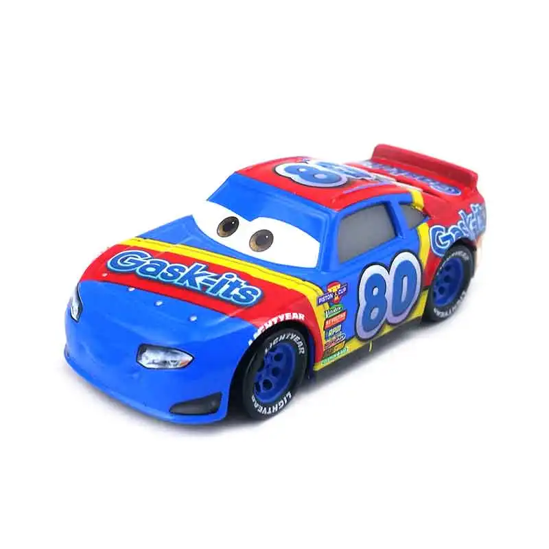 Дисней Pixar тачки 3 король Молния Маккуин Джексон шторм гонщики литой игрушечный автомобиль 1:55 Свободный абсолютно в и - Цвет: No.80 Rex Revler
