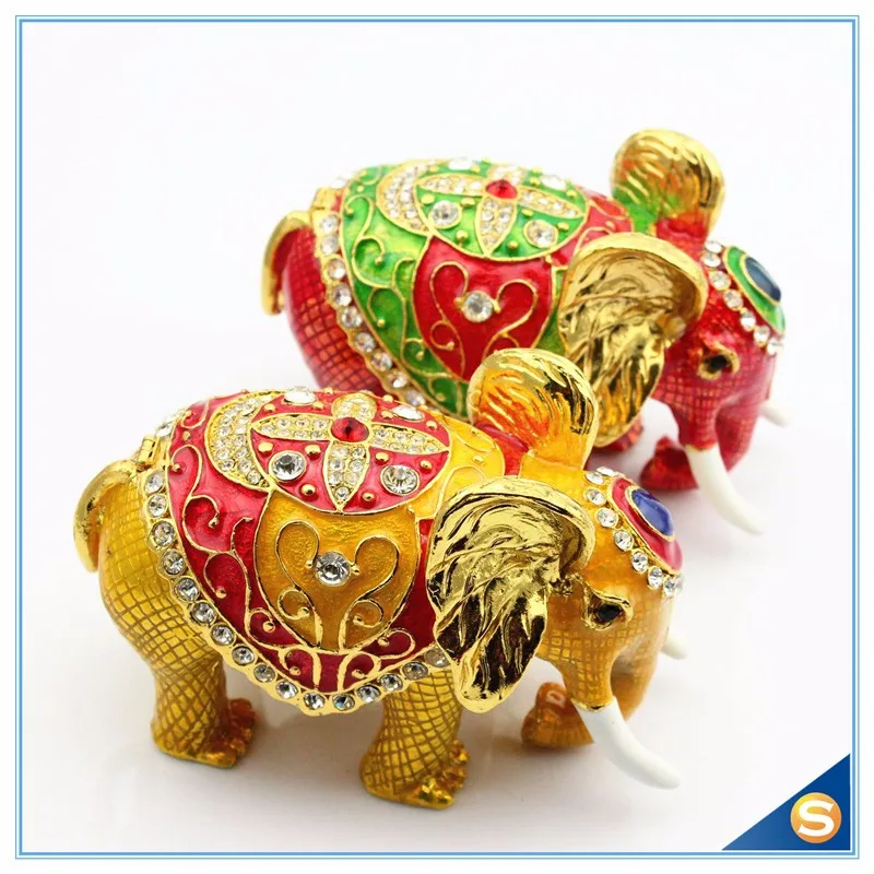 Elephant Shape Trinket Box (7)