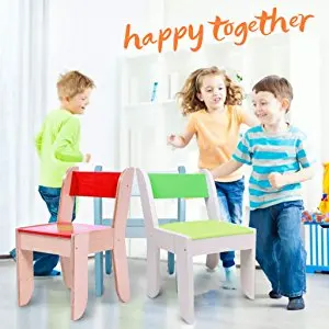 labebe wooden activity table