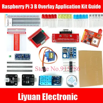 

1set Raspberry Pi 3 B Overlay Application Kit Guide