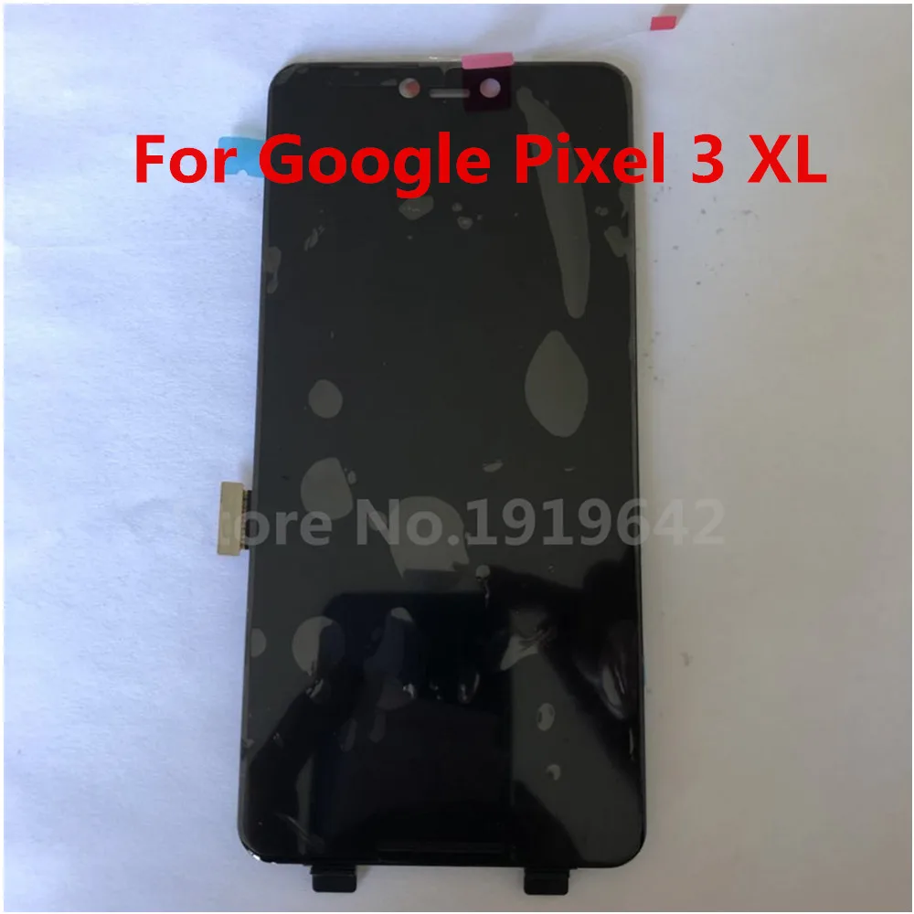 Для Google Pixel 3 XL 6,7 дюймов 2960*1440 ЖК-дисплей+ сенсорный цифровой экран сборка РЕМОНТ панель Стекло