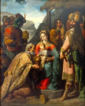 

Free Shipping Religious beliefs oil painting printed on canvas unframed painting virgin Mary canvas prints oil painting