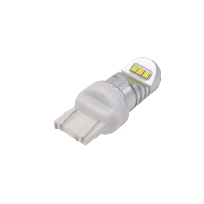 2Pcs T20 7440 W21W 7443 W215W 6SMD LED Bulbs Cr-ee Led Chip Car lamp Tail Light Brake Turn Signal Light (7)