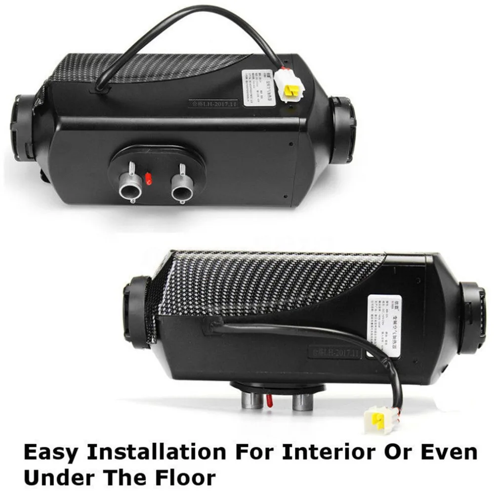 5000W 12V Air Diesel Heater With Vent Duct Pipe Low Fuel Consumption Air Parking Heater For Car Trucks Boat Bus