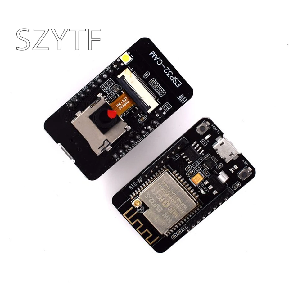 Wi Fi + Bluetooth ESP32 USB Серийный к WiFi/камера/ESP32 CAM CH340 макетной плате|Интегральные схемы| |