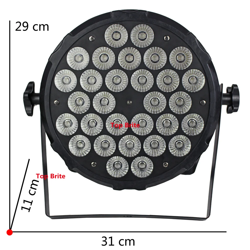 Набор из 8 дешевой цене 30X10 W 4IN1 RGBW светодиодный Par свет DJ Par Банок Алюминий сплав DMX512 DMX DJ размытый свет сценический свет