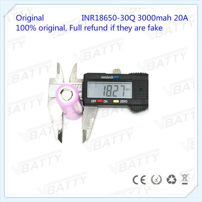 INR18650 30Q 3000mah 20A 07