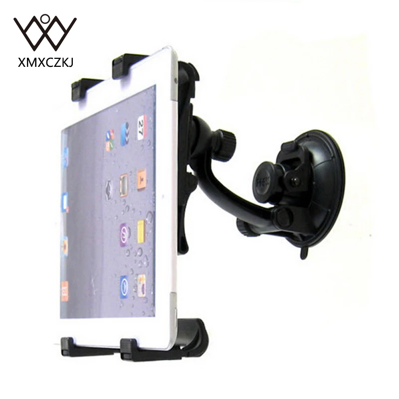 2016 Universal Adjustable Suction Cup Car Mount Tablet Holder Cradle