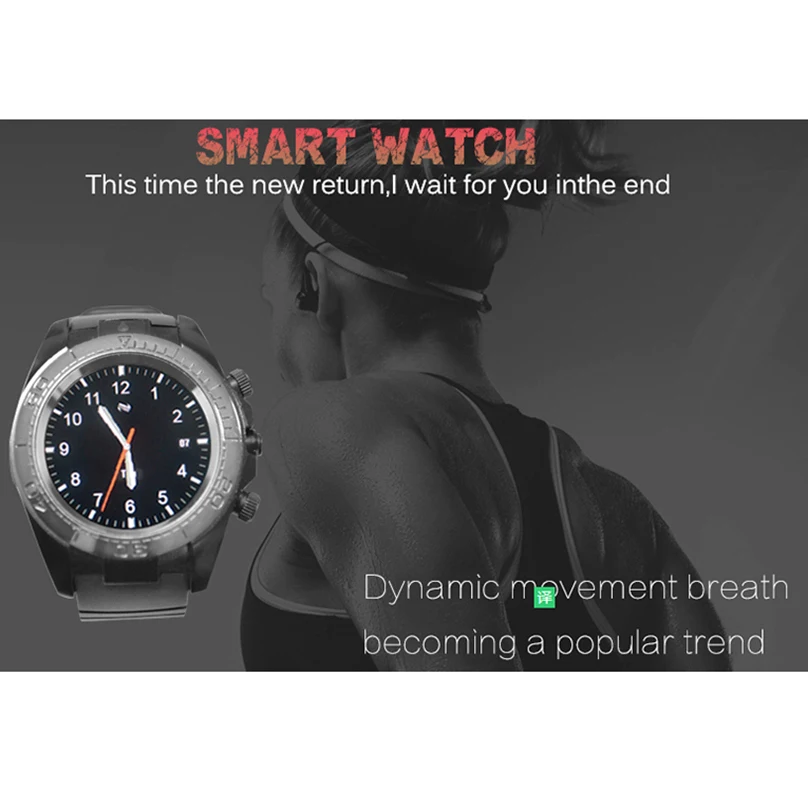 FROMPRO SW007 Bluetooth Smart Watch With Camera Pedometer Wearable Devices Support Sim TF card Men Smartwatch for Android Phone