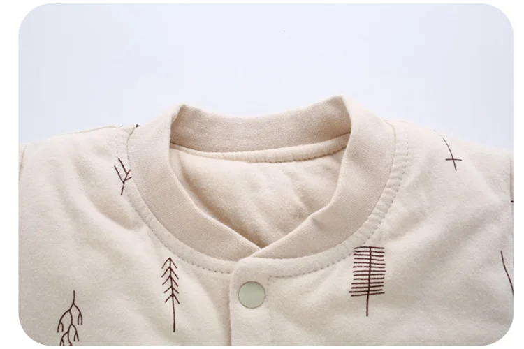 O-neck Autumn winter baby coat kids tracksuit