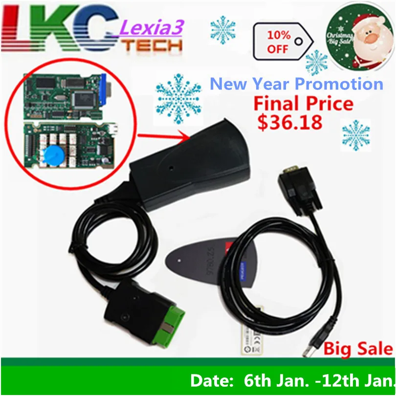 

Hot Sale! Lexia3/ pp2000 Diagbox 7.83 Firmware 921815C for Lexia-3 diagnostic for Citr-oen/ Peu-geot OBDII diagnostic-tool