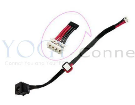 1x Новый Мощность DC Jack с кабелем, пригодный для Toshiba C650 C650D C655 C655D 6017b0258101