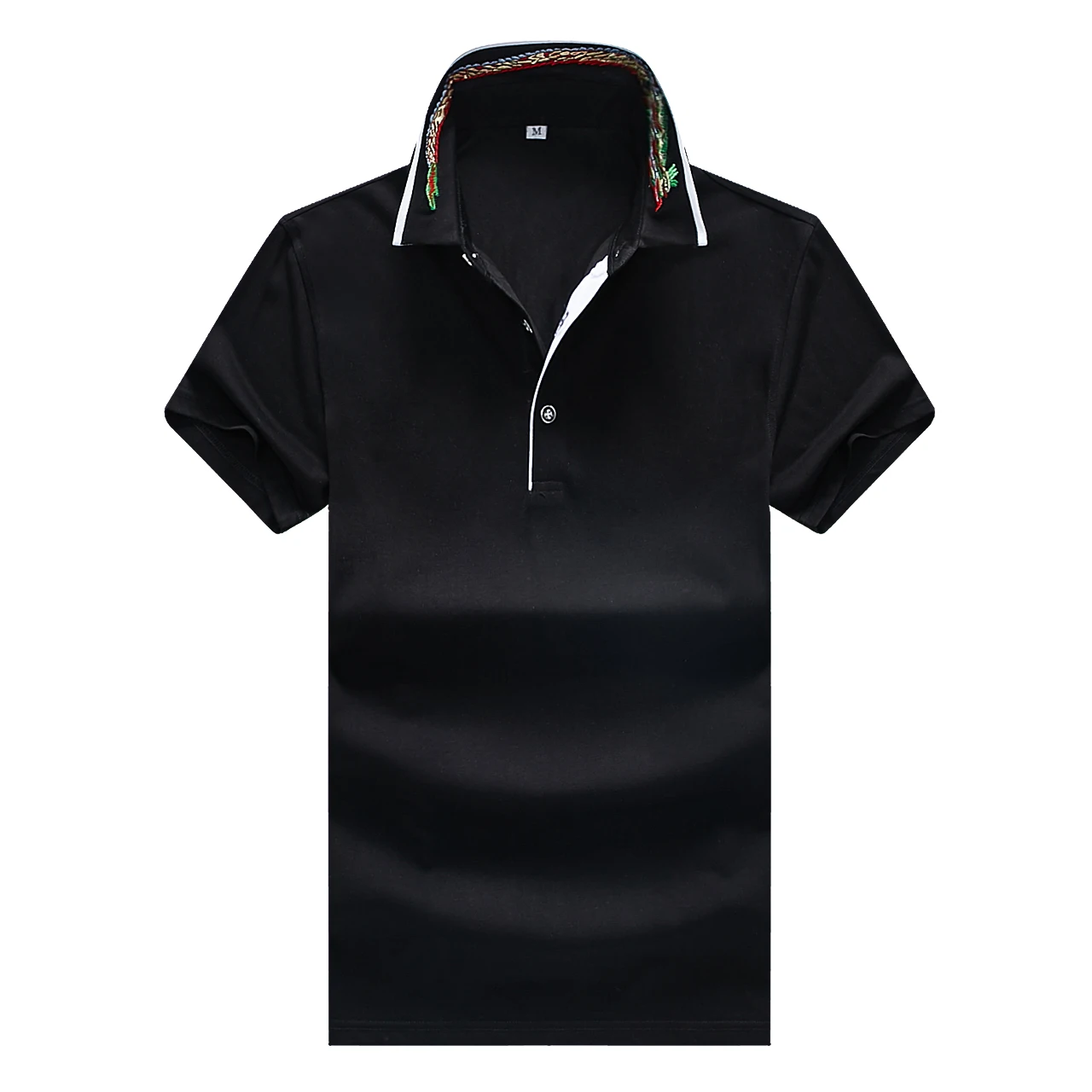 Поло para hombre модная busiess Повседневная рубашка поло для мужчин homme camisa Плюс размер дышащий короткий рукав мужские Топы И Футболки
