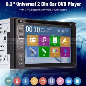 Perfect 2015 HOT sale GPS Navigation 2 DIN Car gps stereos 6.2