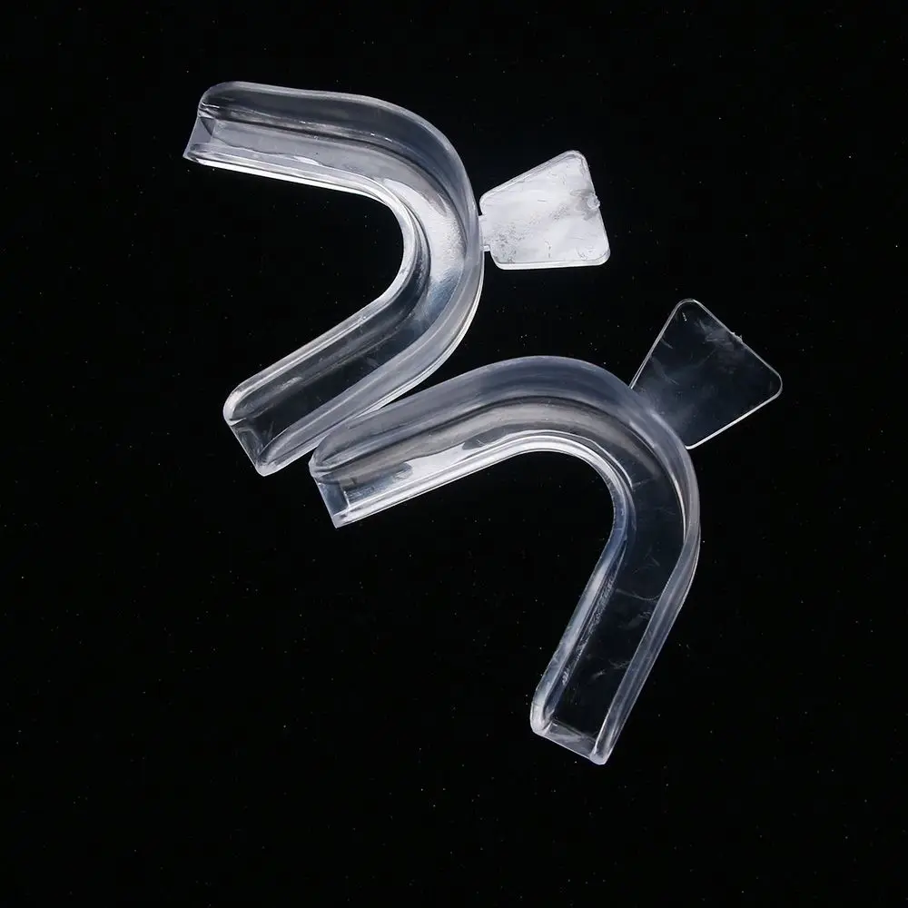 2 шт. термоформированная зубная шина отбеливающие лотки отбеливающий для зуб отбеливания зубов Капы уход за полостью рта