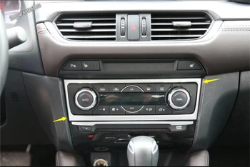 

Lapetus For Mazda 6 Atenza Sedan & Wagon 2016 2017 ABS Accessories Interior Center Air Conditioning Button Frame Cover Trim