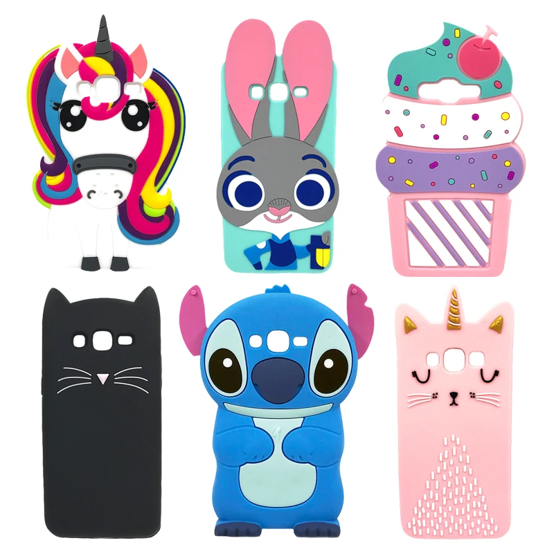 

For Samsung Galaxy J5 2015 Case SM-J500F J500 J500F Cover Cute Cartoon Silicone Soft Protective Phone Cases For Coque Samsung J5