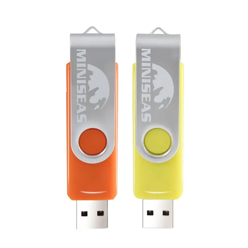 Новый USB флеш накопитель Miniseas с реальной емкостью цветной металлический 8 ГБ 16 32