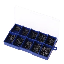 Рыболовные крючки FISH KING, 400 шт./лот, размеры 3-12#, рыболовные крючки Anzuelos De Pesca, рыболовный крючок, японский рыболовный крючок ISEAMA