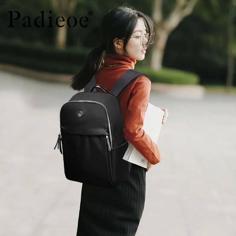 

Padieoe mini backpack bags for women backpack waterproof school bookbag nylon Retro fashion travel luxury