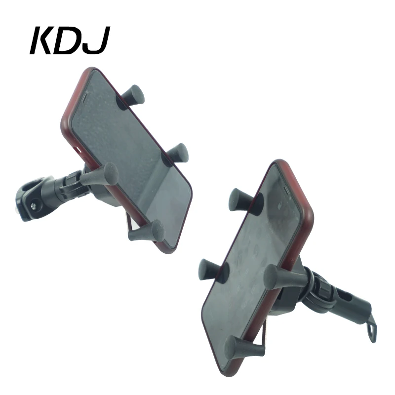 

Motorcycle Rear view Mirror Mobile Phone Holder Moto Motorbike Handlebar Bracket Stand Support for iPhone Xs Max XR X 8 GPS