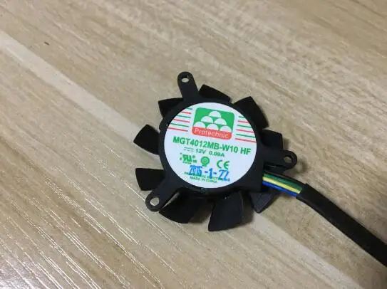 

MGT4012MB-W10 HF 12V 0.09A Four-wire PWM Double Ball Display Card Fan