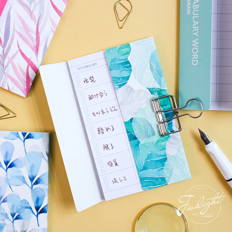

Language Vocabulary Fresh n66t n46 Pad Words Notepad Learning n46ry n04 For White-collar Creative Notebook
