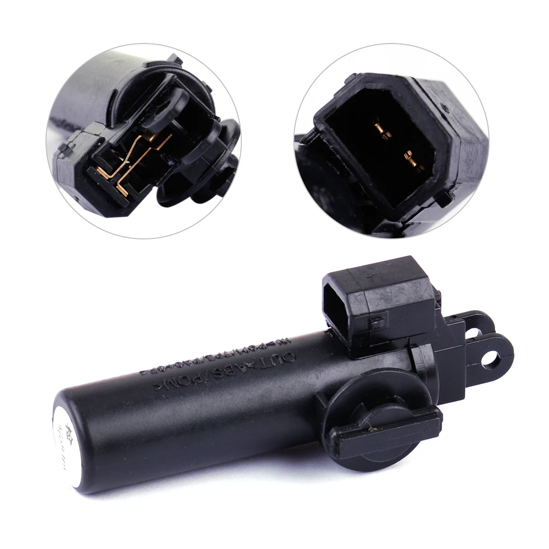 DWCX 2 pin Black Glove Box Stopper Damper Brake Element Switch
